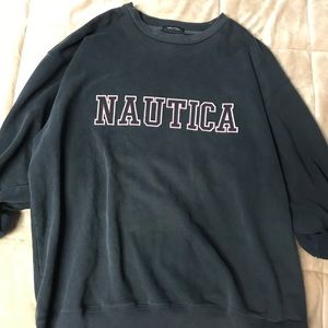 Oversized Nautica Crewneck